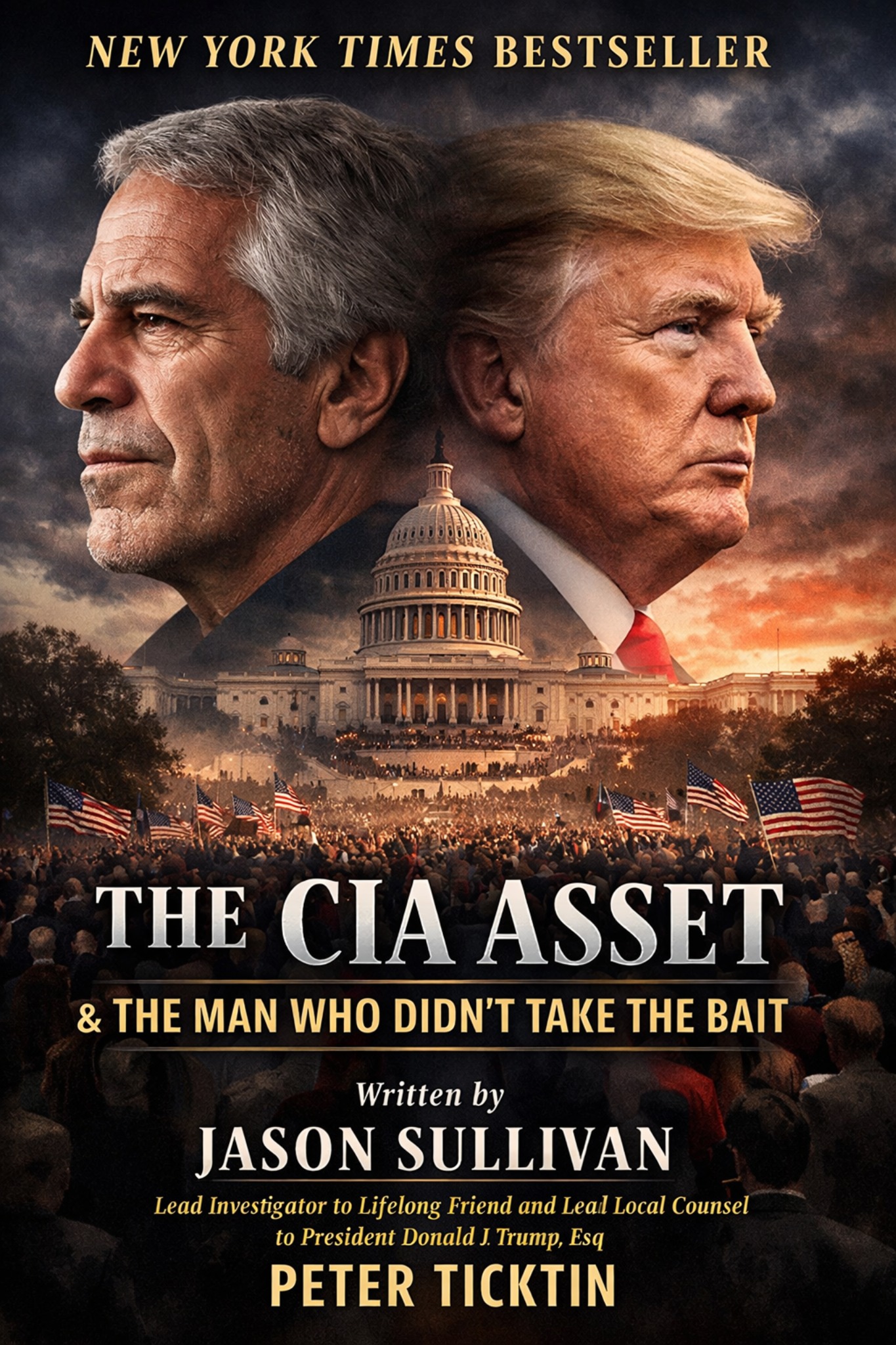 The CIA Asset & The Man Who Didn't Take The Bait — Book Cover